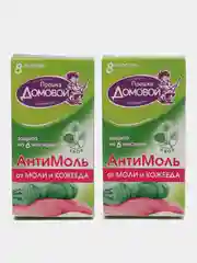 Набор 2шт Антимоль, пластины хвоя, Домовой Прошка