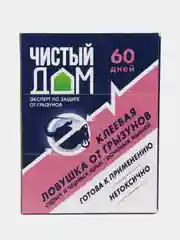 От мышей и крыс Клеевая ловушка-книжка Чистый Дом, от грызунов, 40гр