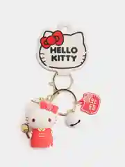 Коралловый брелок для ключей "Хелло-китти"