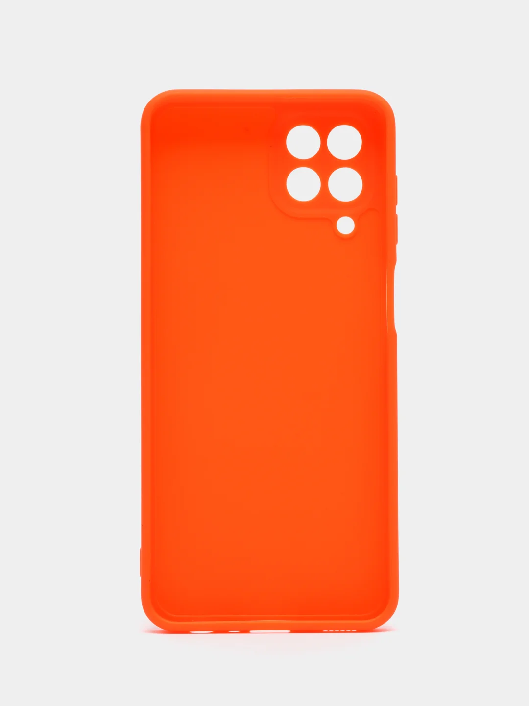 Оранжевый чехол для Samsung Galaxy M33 (Самсунг М33) 5G, с защитой камеры, силиконовый
