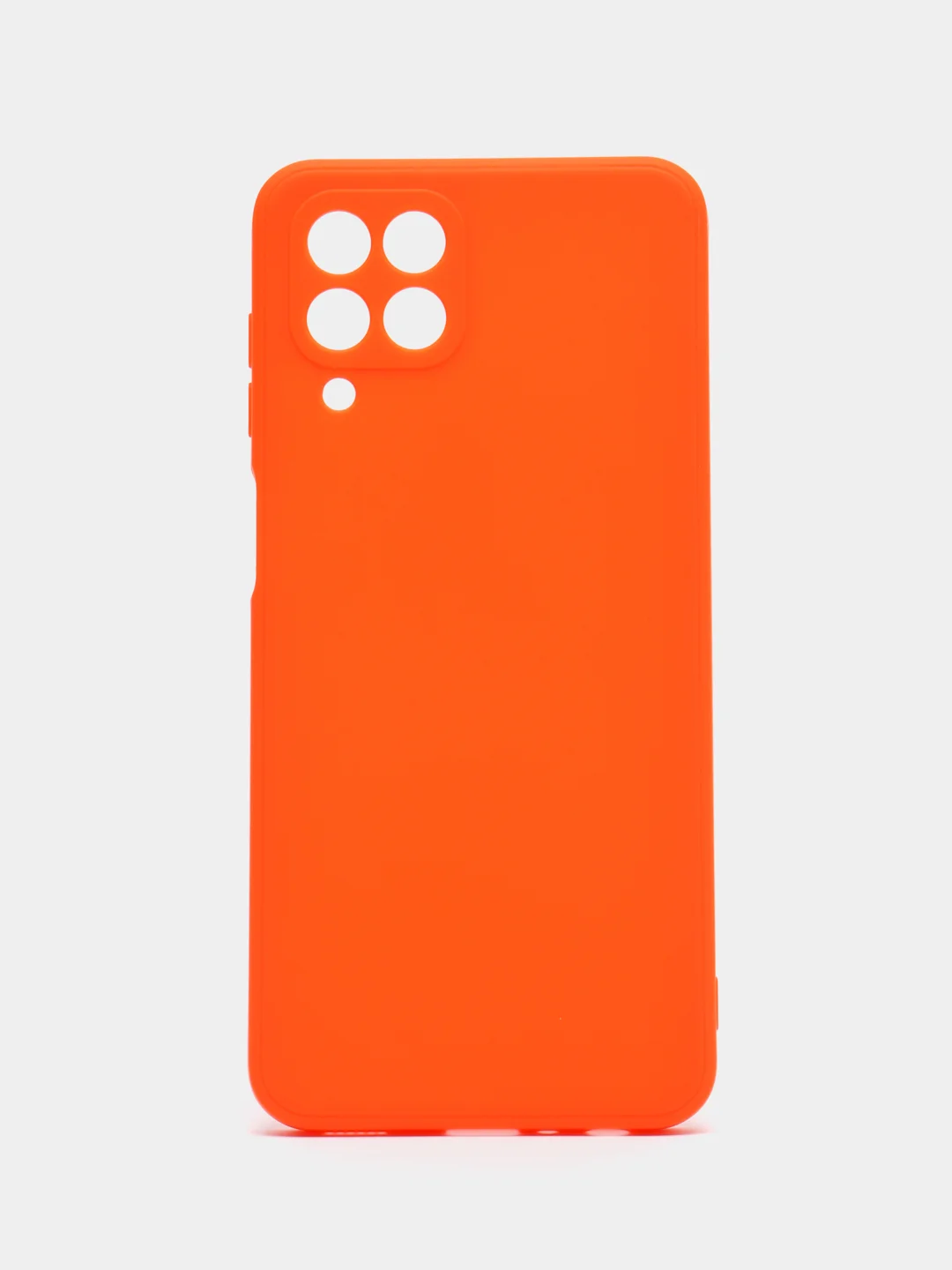 Оранжевый чехол для Samsung Galaxy M33 (Самсунг М33) 5G, с защитой камеры, силиконовый