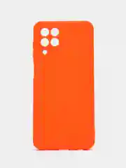 Оранжевый чехол для Samsung Galaxy M33 (Самсунг М33) 5G, с защитой камеры, силиконовый