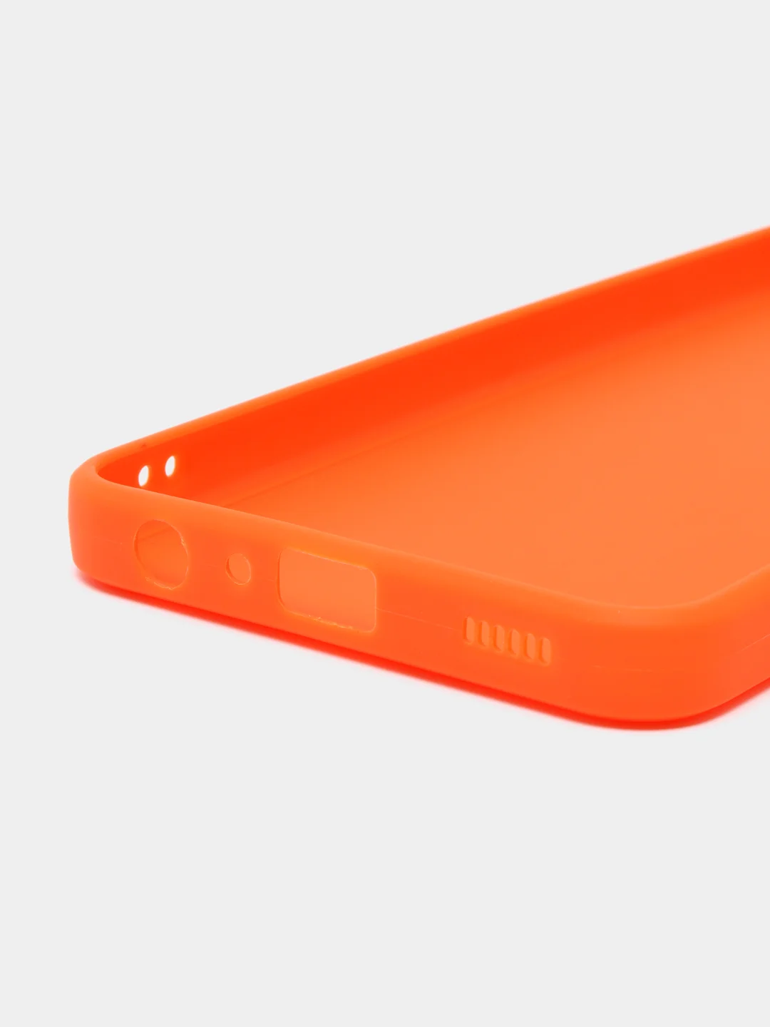 Оранжевый чехол для Samsung Galaxy M33 (Самсунг М33) 5G, с защитой камеры, силиконовый