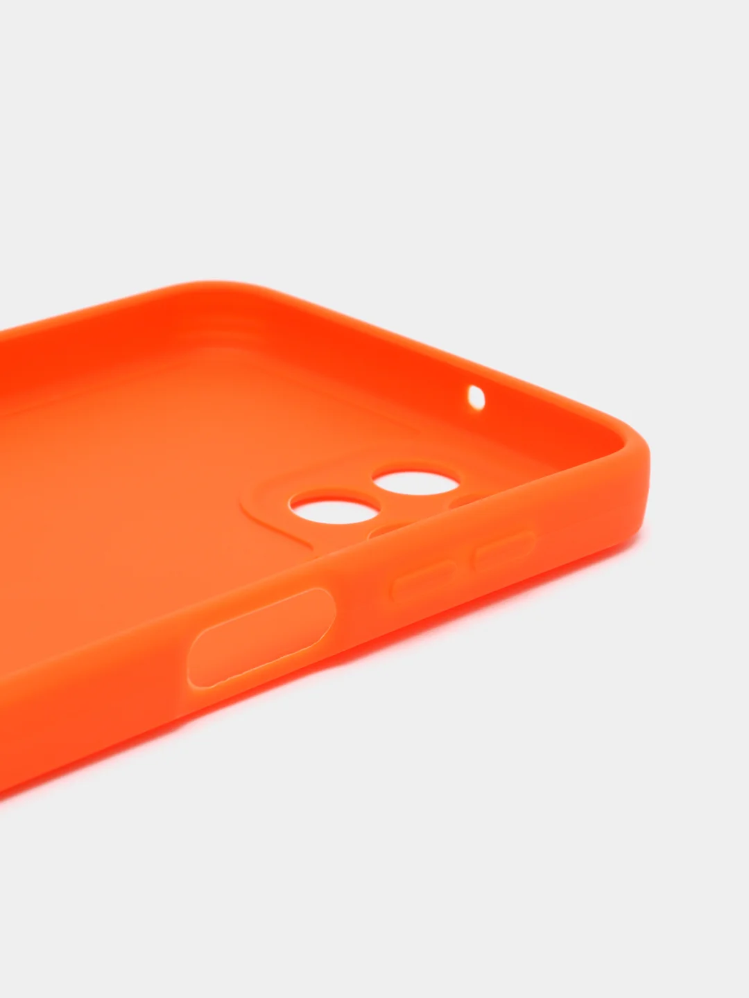 Оранжевый чехол для Samsung Galaxy M33 (Самсунг М33) 5G, с защитой камеры, силиконовый