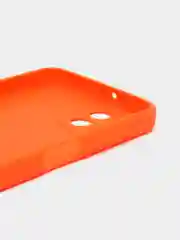 Оранжевый чехол для Samsung Galaxy M33 (Самсунг М33) 5G, с защитой камеры, силиконовый