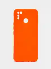 Оранжевый чехол для Infinix Hot 10 Lite (Инфиникс Хот 10 Лайт), силиконовый