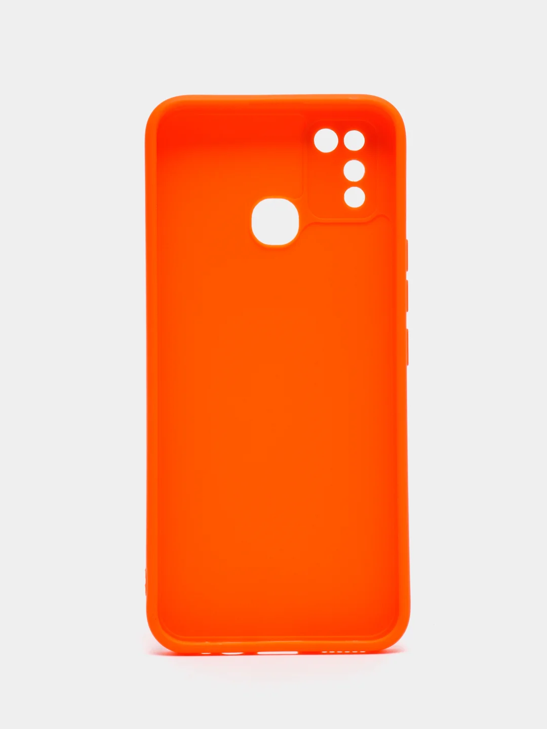 Оранжевый чехол для Infinix Hot 10 Lite (Инфиникс Хот 10 Лайт), силиконовый