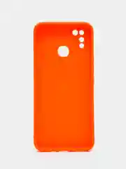 Оранжевый чехол для Infinix Hot 10 Lite (Инфиникс Хот 10 Лайт), силиконовый