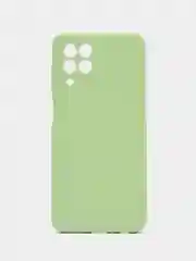 Зеленый чехол для Samsung Galaxy M33 (Самсунг М33) 5G, с защитой камеры, силиконовый