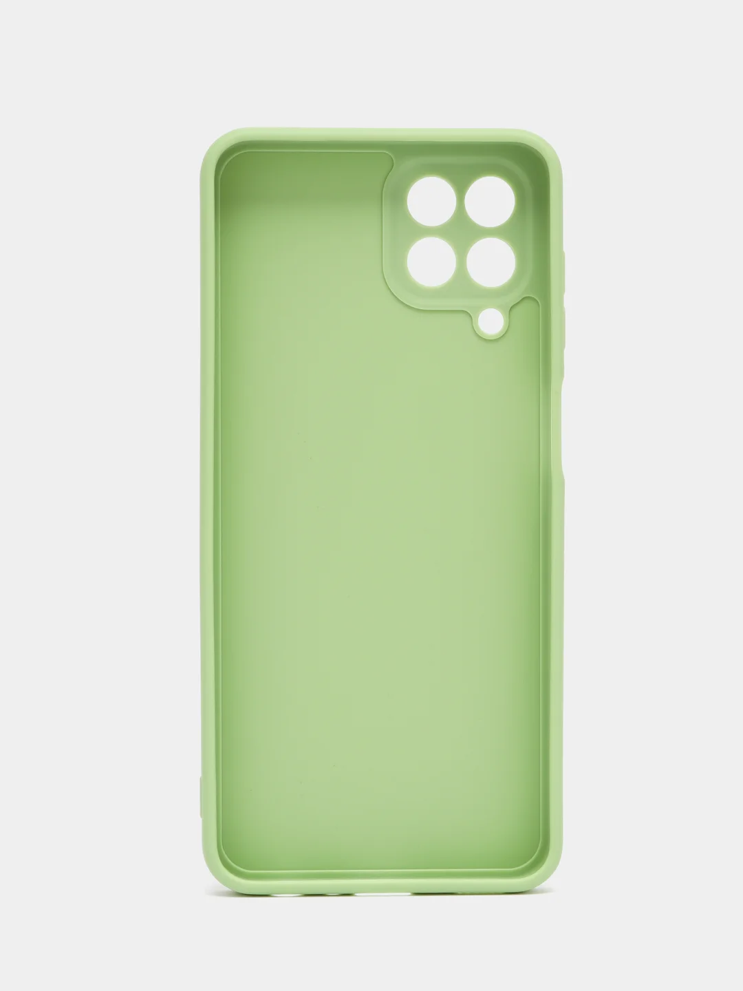 Зеленый чехол для Samsung Galaxy M33 (Самсунг М33) 5G, с защитой камеры, силиконовый