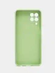 Зеленый чехол для Samsung Galaxy M33 (Самсунг М33) 5G, с защитой камеры, силиконовый