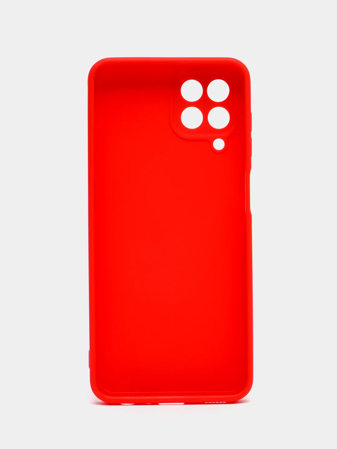Красный чехол для Samsung Galaxy M33 (Самсунг М33) 5G, с защитой камеры, силиконовый