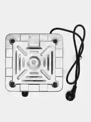 Белый электроплита настольная Blackton Bt HP114B, 1000 Вт, 5 режимов нагрева, до 420C