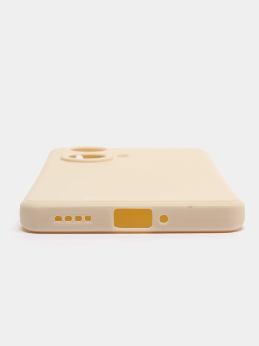 Молочный силиконовый чехол для Realme 10 Pro+ / 10 Pro Plus (Реалми 10 Про Плюс 5 Джи), прозрачный
