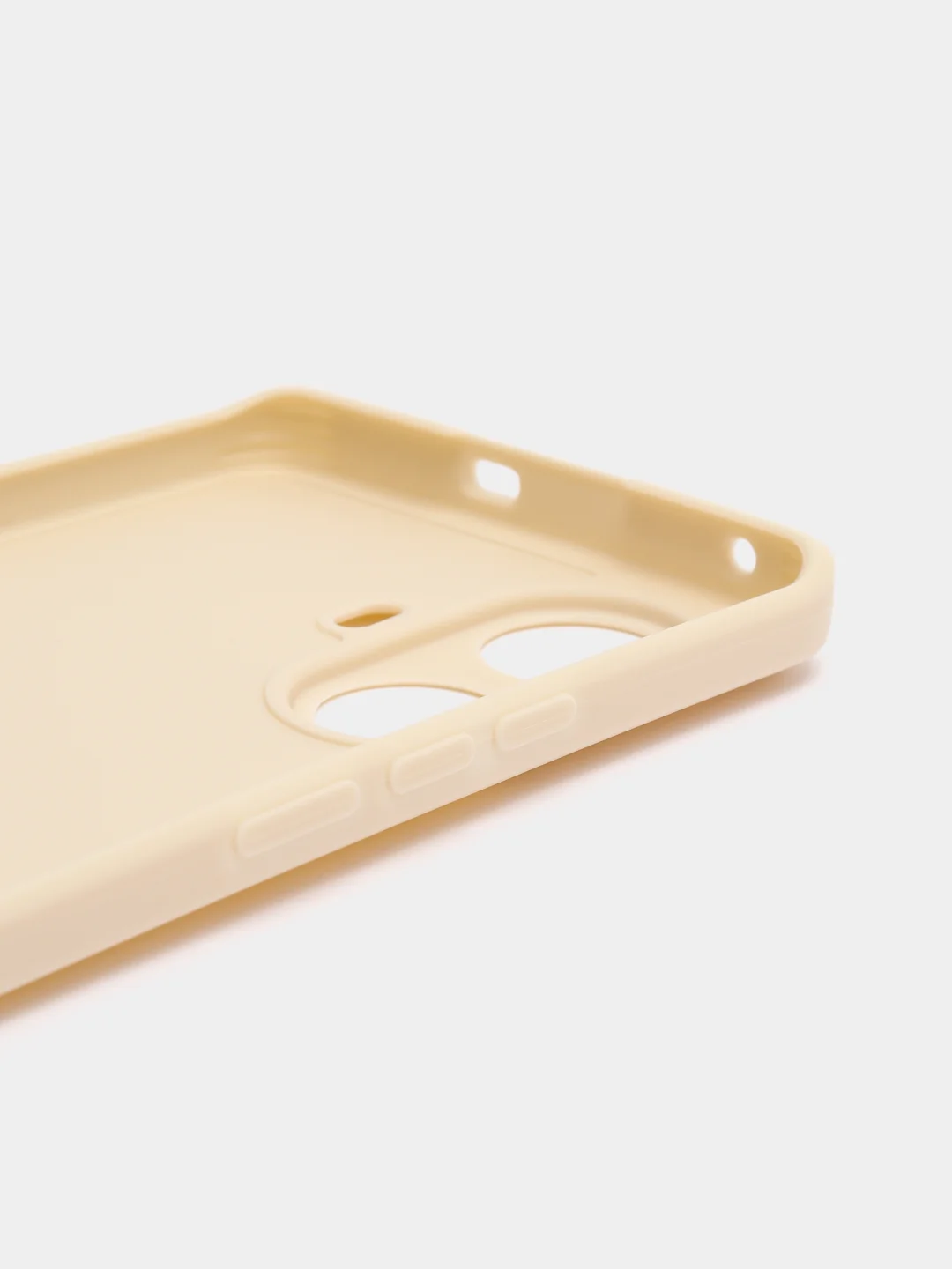 Молочный силиконовый чехол для Realme 10 Pro+ / 10 Pro Plus (Реалми 10 Про Плюс 5 Джи), прозрачный