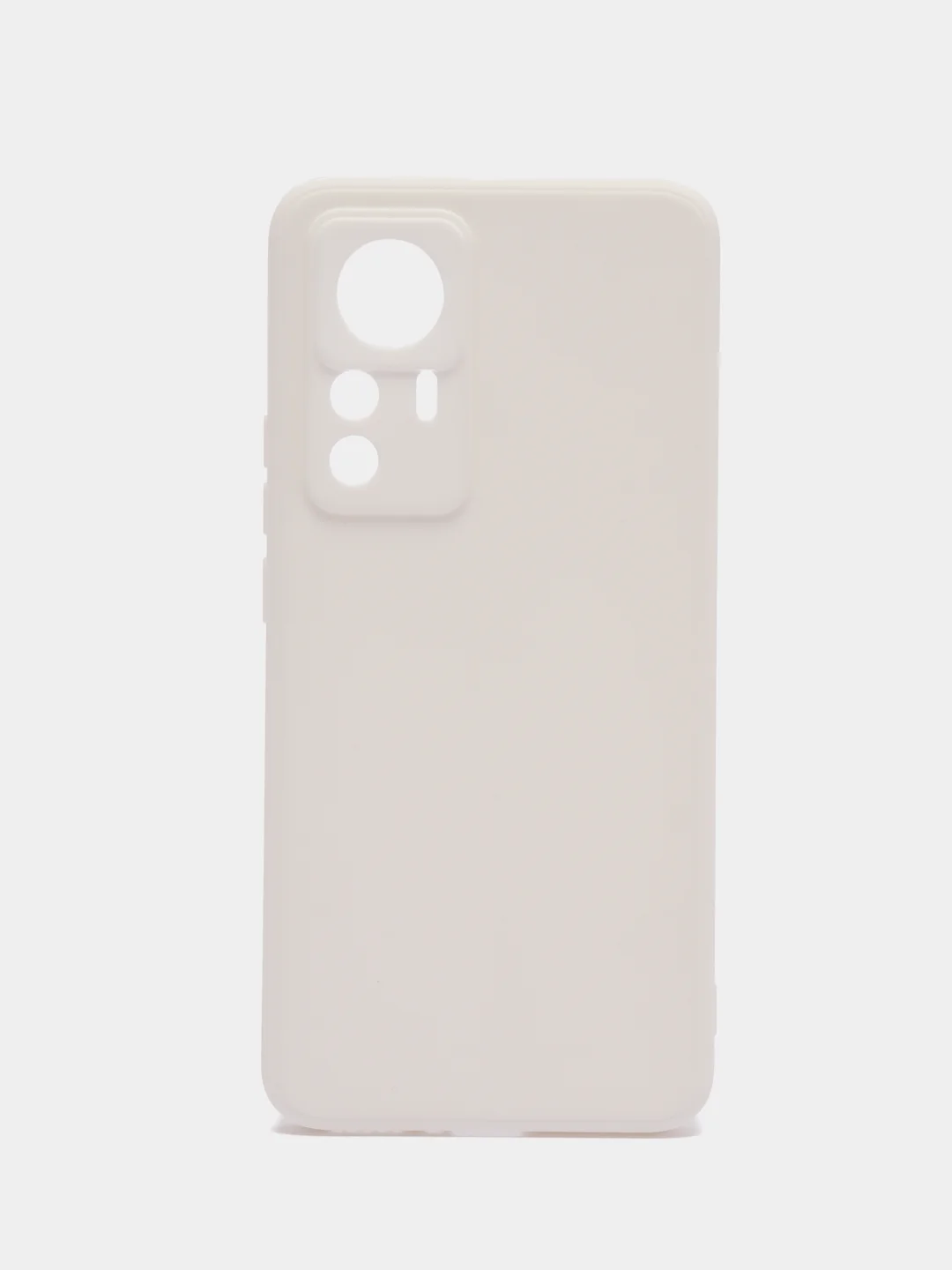 Белый силиконовый чехол для Xiaomi 12T, 12T Pro, Redmi K50 Ultra,прозрачный