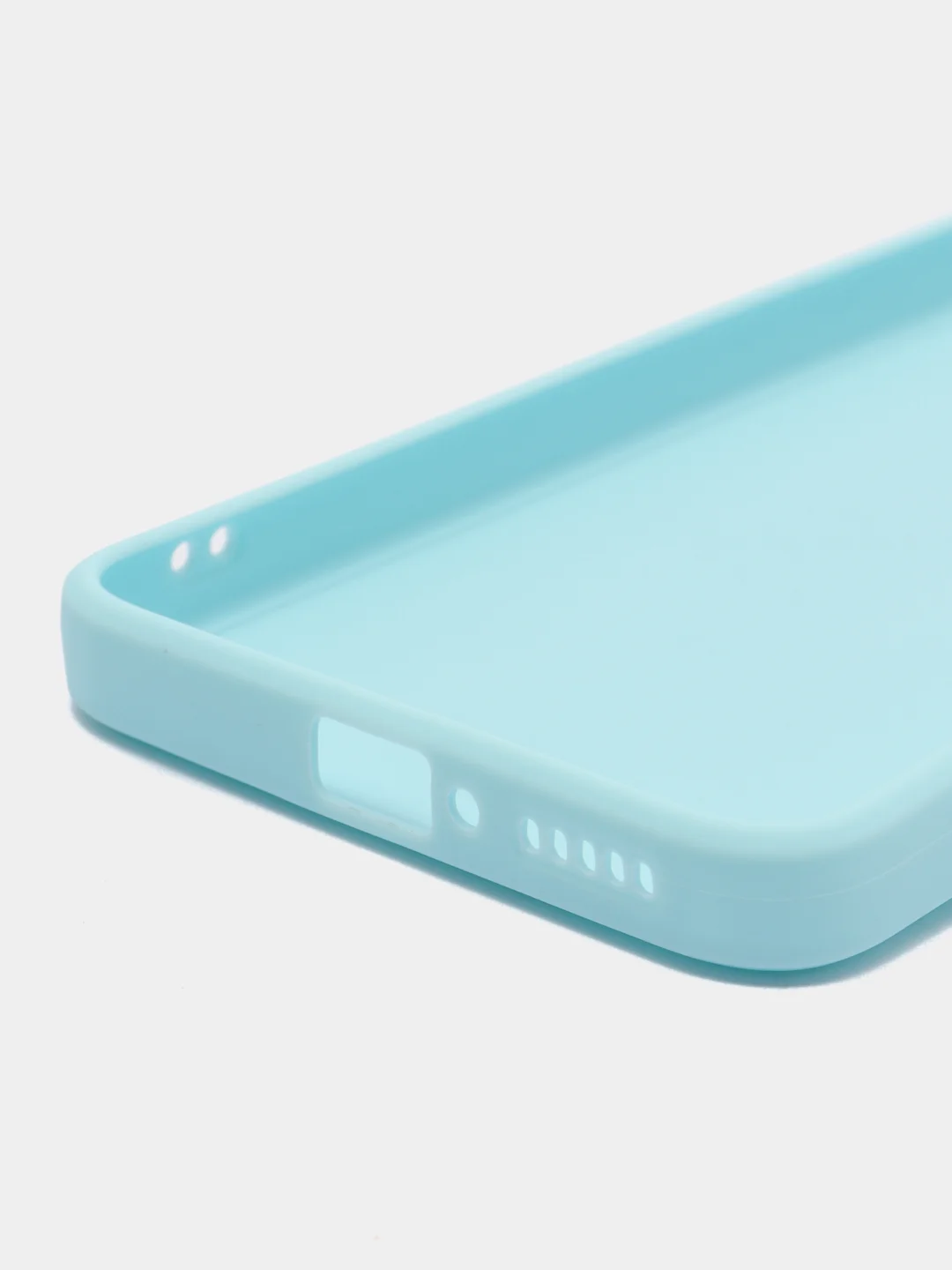 Голубой силиконовый чехол для Xiaomi 12T, 12T Pro, Redmi K50 Ultra,прозрачный