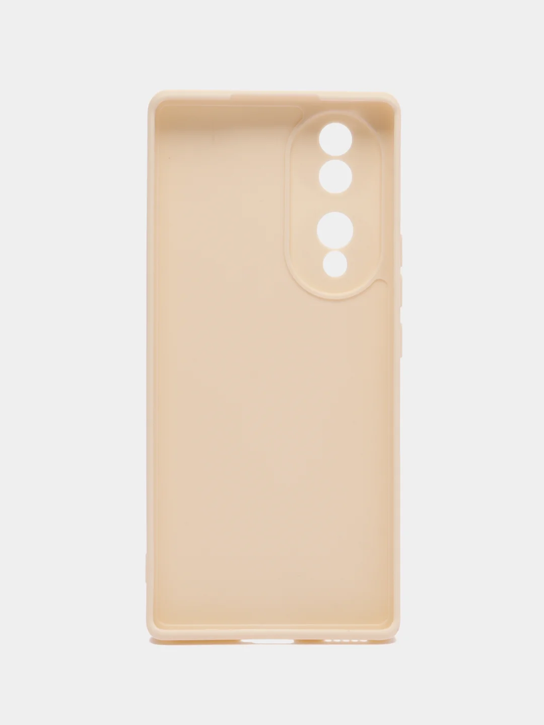 Молочный силиконовый чехол для Honor 70 (Хонор 70) прозрачный