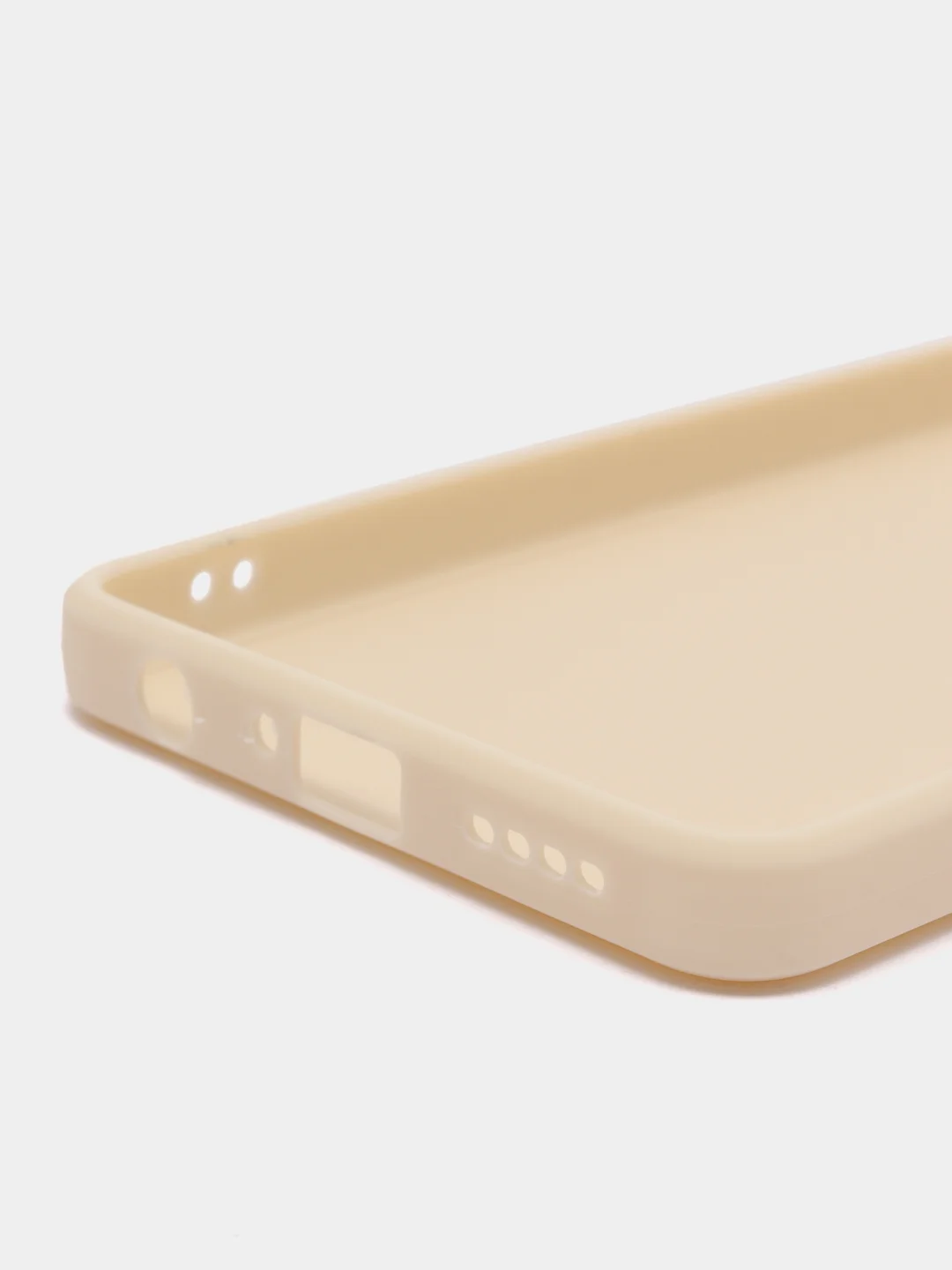 Молочный чехол для Infinix NOTE 12 VIP (Инфиникс Нот 12 Вип), силиконовый
