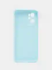 Голубой силиконовый чехол для Realme 9i 4G / Oppo A96, (Реалми 9Ай / Оппо А96), прозрачный