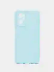 Голубой силиконовый чехол для Realme 9i 4G / Oppo A96, (Реалми 9Ай / Оппо А96), прозрачный