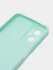 Мятный силиконовый чехол для Realme 9i 4G / Oppo A96, (Реалми 9Ай / Оппо А96), прозрачный