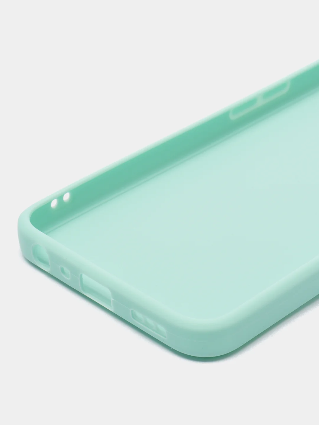 Мятный силиконовый чехол для Realme 9i 4G / Oppo A96, (Реалми 9Ай / Оппо А96), прозрачный