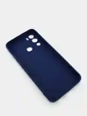 Багровый чехол силиконовый с принтом и защитой камеры для Infinix HOT 12i