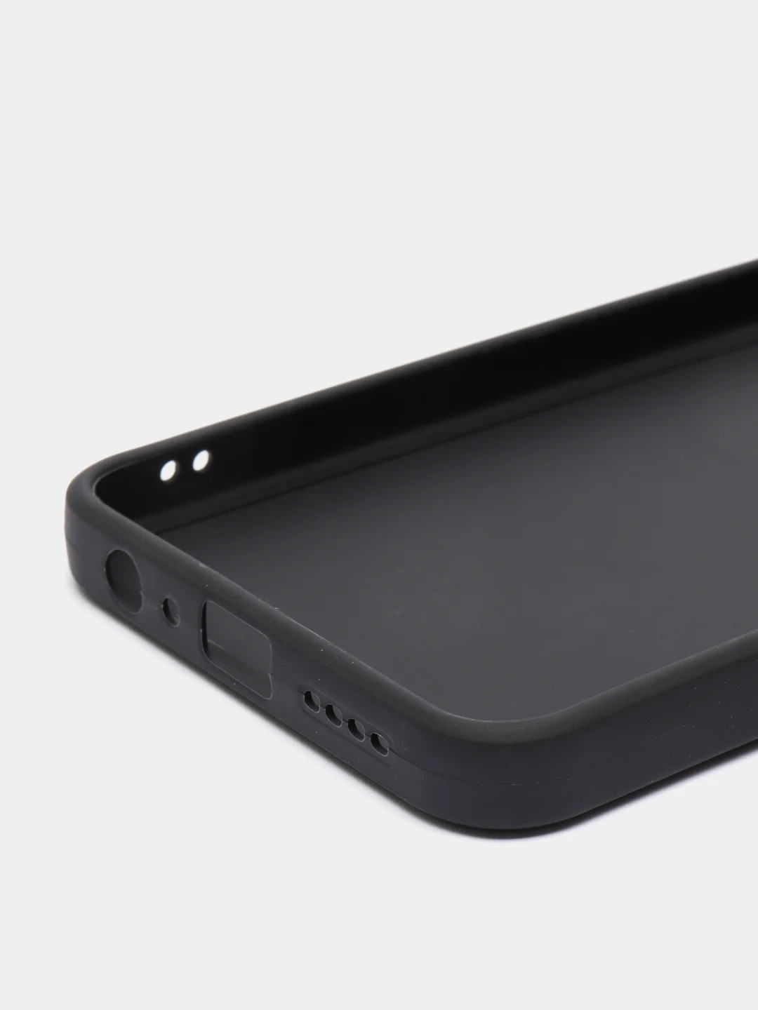 Черный силиконовый чехол для Tecno POVA 4 PRO (Техно Пова 4 ПРО), прозрачный
