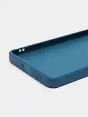 Синий чехол для Xiaomi Mi 11T и 11T Pro (Сяоми Ми 11Т, 11Т Про), матовый, силиконовый