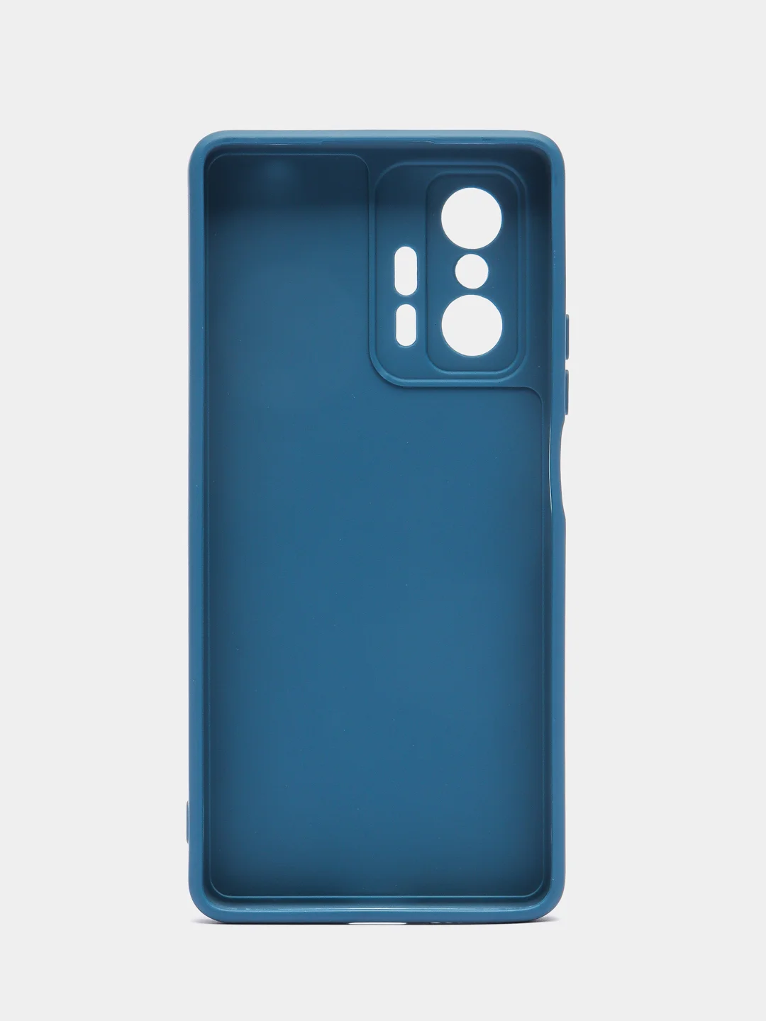 Синий чехол для Xiaomi Mi 11T и 11T Pro (Сяоми Ми 11Т, 11Т Про), матовый, силиконовый