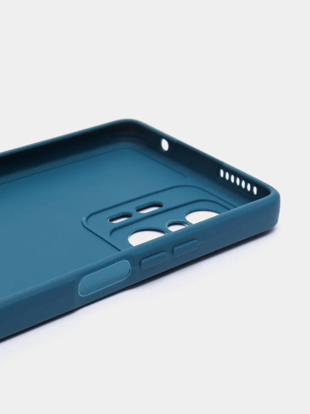 Синий чехол для Xiaomi Mi 11T и 11T Pro (Сяоми Ми 11Т, 11Т Про), матовый, силиконовый