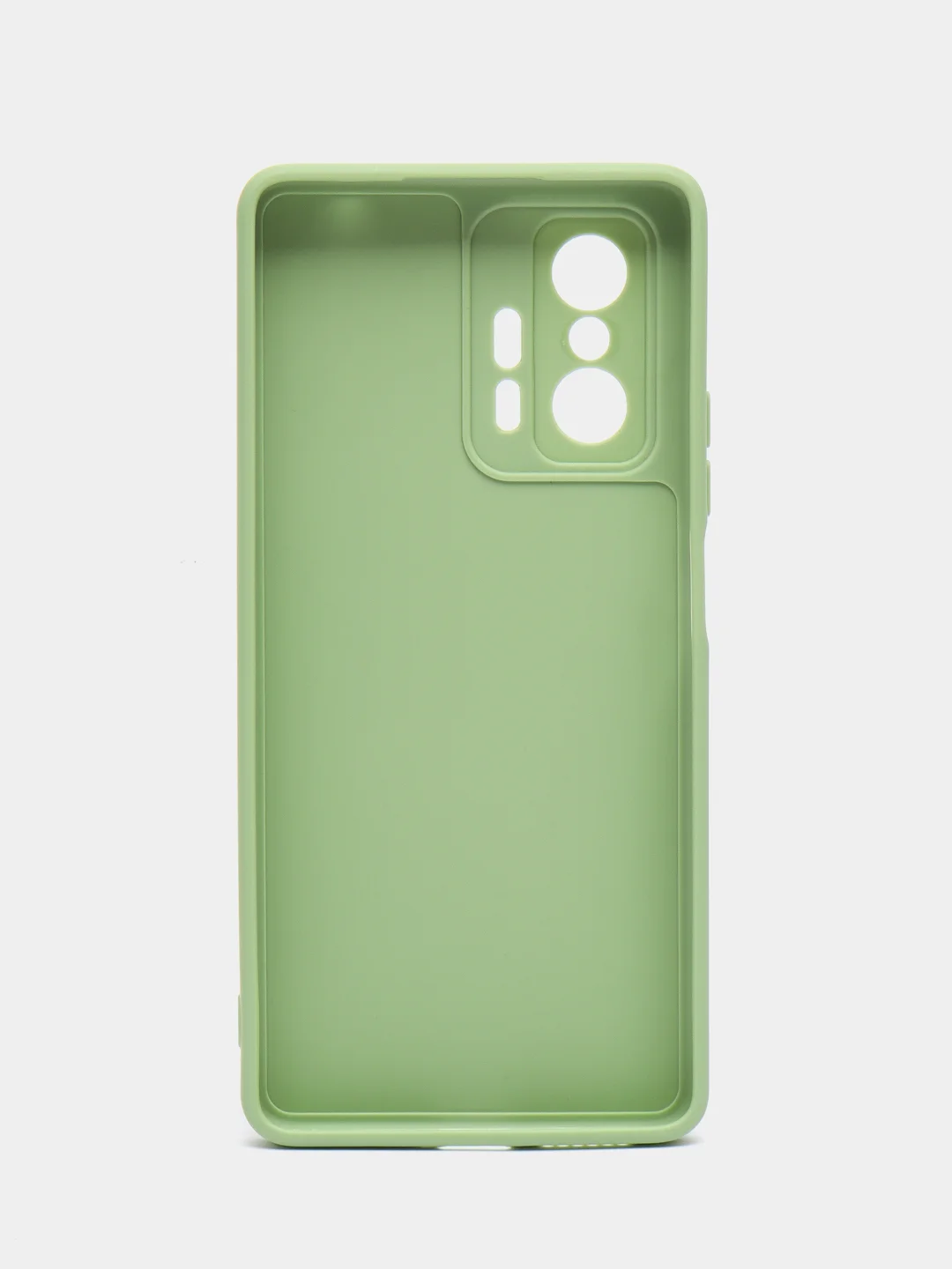 Зеленый чехол для Xiaomi Mi 11T и 11T Pro (Сяоми Ми 11Т, 11Т Про), матовый, силиконовый