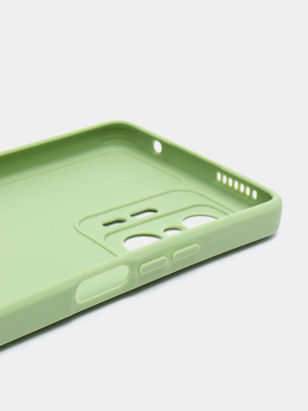 Зеленый чехол для Xiaomi Mi 11T и 11T Pro (Сяоми Ми 11Т, 11Т Про), матовый, силиконовый
