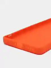 Оранжевый чехол для Xiaomi Mi 11T и 11T Pro (Сяоми Ми 11Т, 11Т Про), матовый, силиконовый