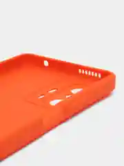 Оранжевый чехол для Xiaomi Mi 11T и 11T Pro (Сяоми Ми 11Т, 11Т Про), матовый, силиконовый