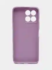 Лавандовый силиконовый чехол для Honor X8 5G, Honor X6 (Хонор Х8 5Г, Х6), прозрачный