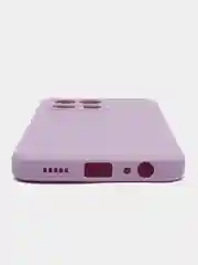 Лавандовый силиконовый чехол для Honor X8 5G, Honor X6 (Хонор Х8 5Г, Х6), прозрачный
