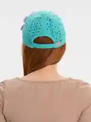 Бирюзовый кепка женская
