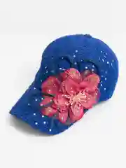 Индиго кепка женская