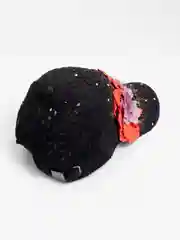 Черный кепка женская
