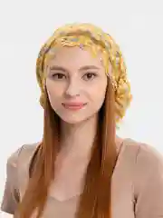 Горчичный шапка летняя