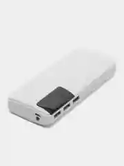 Белый внешний аккумулятор Power Bank Demaco 20000