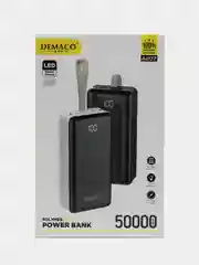 Внешний аккумулятор Power Bank Demaco 50000