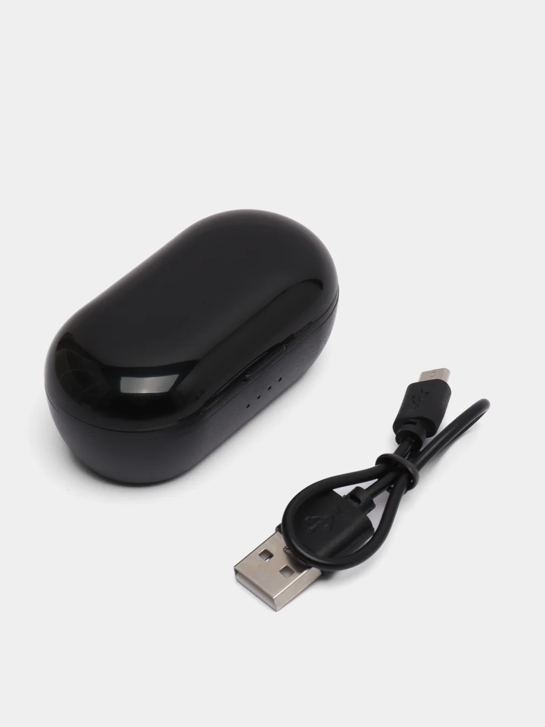 Черный наушники беспроводные TWS Y50, Bluetooth 5.0, 300 мАч, белые / черные