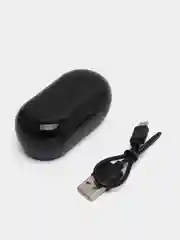 Черный наушники беспроводные TWS Y50, Bluetooth 5.0, 300 мАч, белые / черные