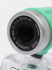 Зеленый веб-камера CBR CW 830M, 0,3 МП, 640 х 480, USB 2.0 + 3.5 мм, Jack, микрофон