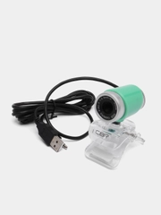 Веб-камера CBR CW 830M, 0,3 МП, 640 х 480, USB 2.0 + 3.5 мм, Jack, микрофон