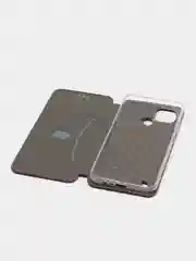 Бордовый чехол-книжка для Realme C21