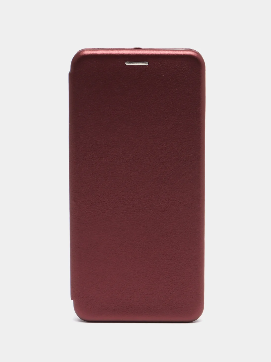 Бордовый чехол-книжка для Realme C21